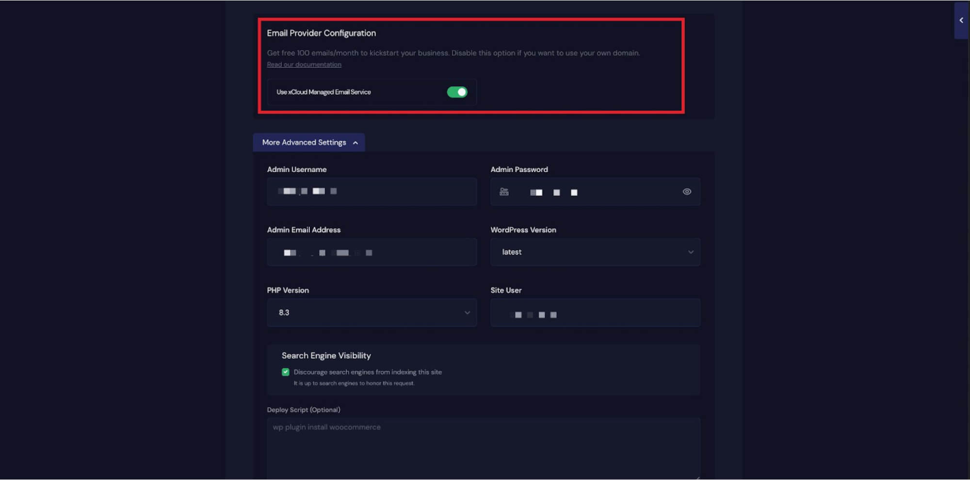 Get 100 Free Emails With xCloud Email Delivery