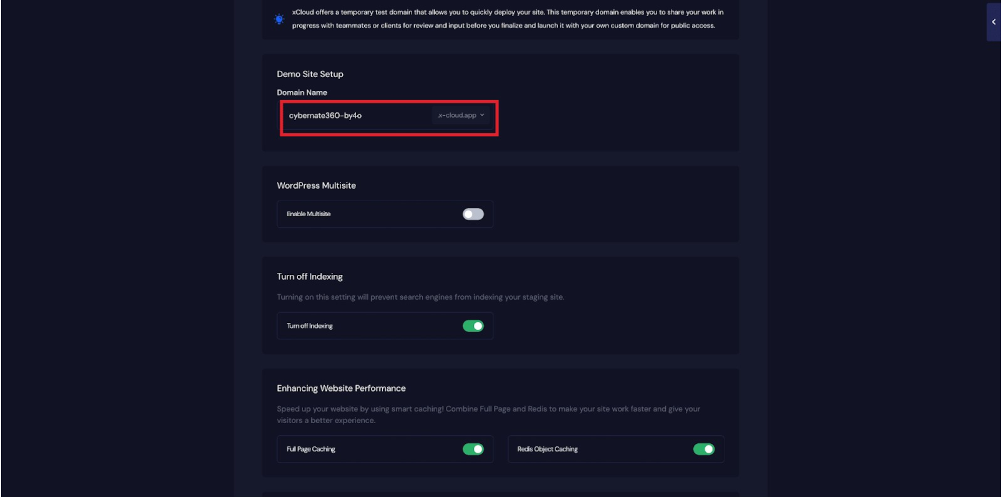 Step 6: Configure Domain Settings & Email
